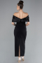 Partykleid Midi Schwarz ABK2212