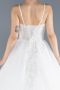 Brautkleid in Großen Größen Lang Weiß ABG107