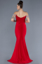 Abendkleid Lang Rot ABU4553