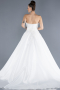 Brautkleid in Großen Größen Lang Weiß ABG094