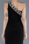 Abendkleid Lang Schwarz ABU4599