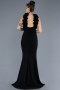 Abendkleid Lang Schwarz ABU4610