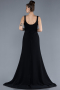 Abendkleid Lang Schwarz ABU4621