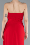 Abendkleid im Meerjungfrau-Stil Lang Rot ABU4666