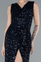 Abendkleid Lang Marineblau ABU4672