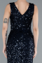 Abendkleid Lang Marineblau ABU4672