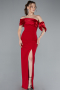 Rot Abendkleid Lang ABU4024