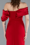 Rot Abendkleid Lang ABU4024