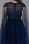Abendkleid Lang Marineblau ABU4707