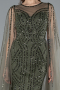 Abendkleid Lang Khaki ABU4709