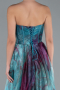 Abendkleid Lang Petrolgrün ABU4734