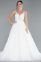 Hochzeitskleider Lang Weiß ABG039