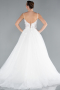 Hochzeitskleider Lang Weiß ABG039