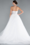 Hochzeitskleider Lang Weiß ABG121