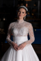 Hochzeitskleider Lang Satin Weiß ABU4249
