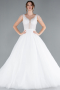 Hochzeitskleider Lang Weiß ABG090