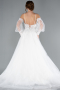 Hochzeitskleider Lang Weiß ABG114