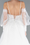 Hochzeitskleider Lang Weiß ABG114
