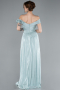 Abendkleid Lang Chiffon Minzgrün ABU4807