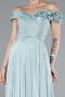 Abendkleid Lang Chiffon Minzgrün ABU4807