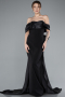 Abendkleid Lang Schwarz ABU4797
