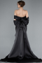 Abendkleid Lang Schwarz ABU4797