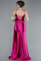 Abschlusskleid Lang Fuchsie ABU4814