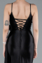 Abschlusskleid Lang Schwarz ABU4814