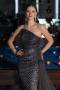 Abendkleid Lang Anthrazit ABU4772