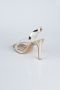 Party-Schuhe Steinbesetzt Gold AB1128