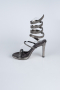 Party-Schuhe Verputz Platin AB1129