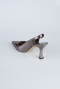 Party-Schuhe Gemustert Platin ABD1130