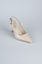 Party-Schuhe Lackleder Beige ABR1130