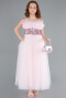 Abendkleid für Kinder Lang Puder ABU4830