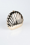 Abendtasche Metall Gold SH848