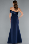 Abendkleid Lang Marineblau ABU4832