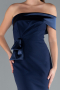 Abendkleid Lang Marineblau ABU4832