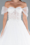 Hochzeitskleider Lang Weiß ABG126