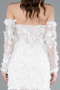 Hochzeitskleider Mini Weiß ABG129