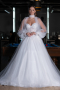 Hochzeitskleider Lang Weiß ABG124