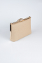 Abendtasche Gemustertes Leder Hautfarben KC126