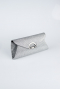 Abendtasche Glitzernd Platin SH845