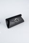 Abendtasche Leder Schwarz SH845