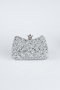 Abendtasche Silber SH828