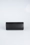 Abendtasche Leder Schwarz KC202
