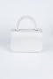 Abendtasche Glitzernd Silber KC264