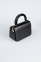 Abendtasche Leder Schwarz KC264