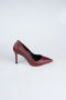 Stiletto Lackleder Weinrot AB1133