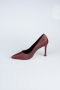 Stiletto Lackleder Weinrot AB1133