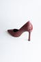Stiletto Lackleder Weinrot AB1133